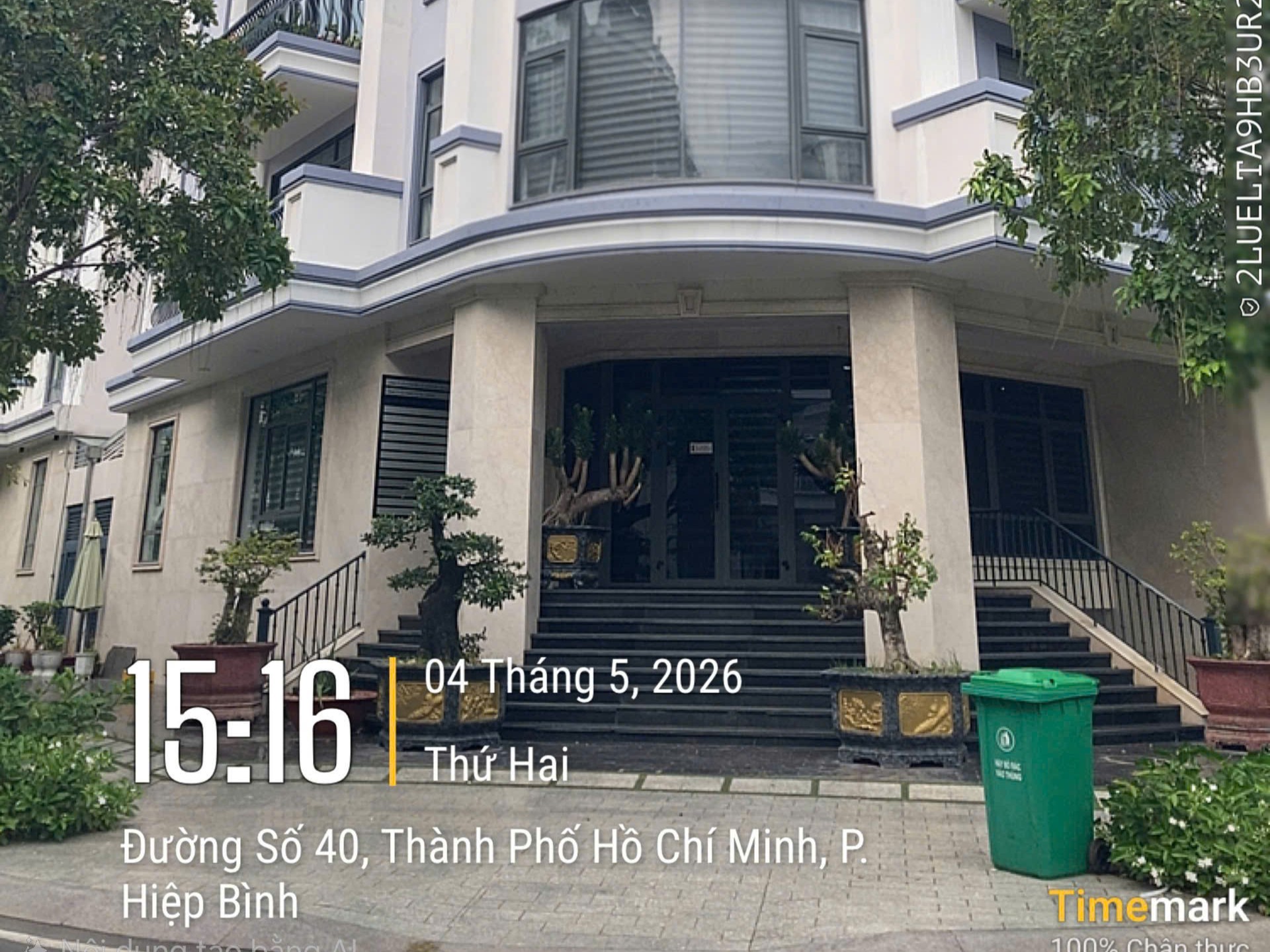 Nhà Nguyên Căn Đường 40 Vạn Phúc City